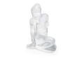 Flore sculpture in clear crystal - Lalique